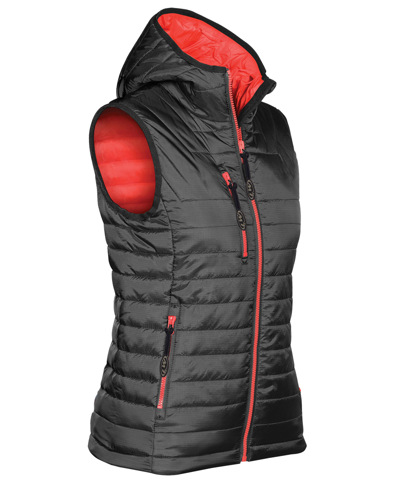 Mens Nylon Vest Hooded 11