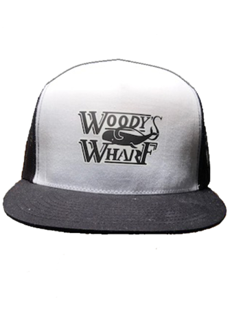 WOODY'S WHARF SURFER TRUCKER HAT