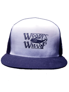 WOODY'S WHARF SURFER TRUCKER HAT