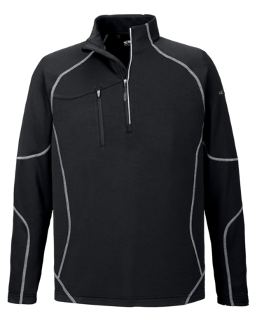 1/4 Zip Brushed Back Performance Dry Sirt