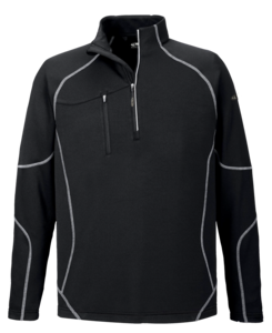 1/4 Zip Brushed Back Performance Dry Sirt