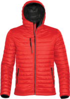 HOODED QUILTED DOWN JACKET