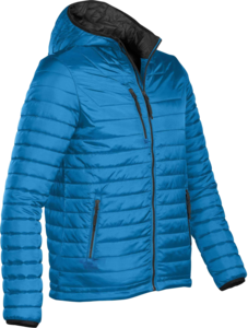 HOODED QUILTED DOWN JACKET