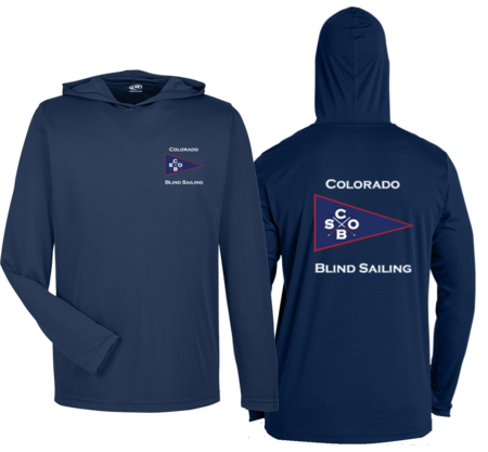 COLORADO BLIND SAILING UV +50 PERFORMANCE DRY HOODIE