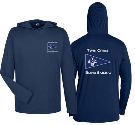 TWIN CITIES BLIND SAILING UV PERFORMANCE DRY HOODIE