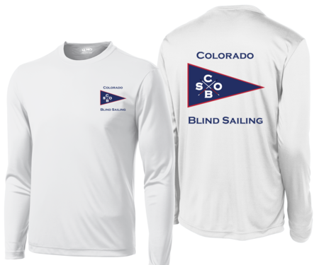 COLORADO BLIND SAILING L/S UV +50 CREW DRY SHIRT