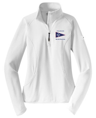 WOMEN'S COLORADO BLIND SAILING 1/4 ZIP STRETCH MIDLAYER