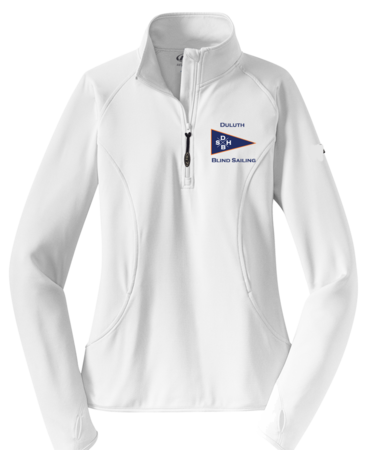 WOMEN'S DULUTH BLIND SAILING 1/4 ZIP STRETCH MIDLAYER