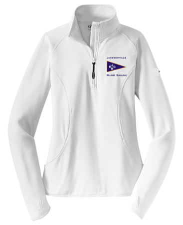 WOMEN'S JACKSONVILLE BLIND SAILING 1/4 ZIP STRETCH MIDLAYER