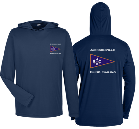 JACKSONVILLE BLIND SAILING UV PERFORMANCE DRY HOODIE