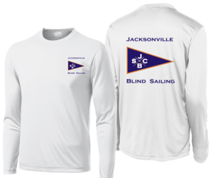 JACKSONVILLE BLIND SAILING L/S UV +50 CREW DRY SHIRT