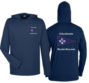 COLORADO BLIND SAILING UV +50 PERFORMANCE DRY HOODIE
