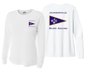WOMEN'S JACKSONVILLE BLIND SAILING L/S UV +50 CREW DRY SHIRT