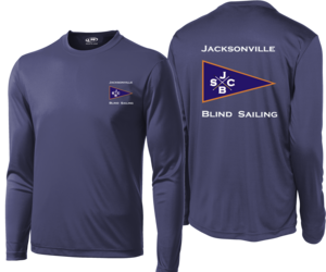 JACKSONVILLE BLIND SAILING L/S UV +50 CREW DRY SHIRT