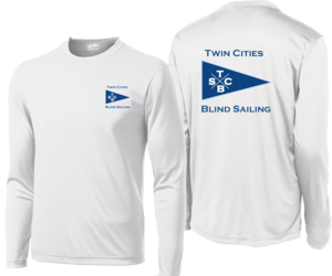 TWIN CITIES BLIND SAILING L/S UV +50 CREW DRY SHIRT