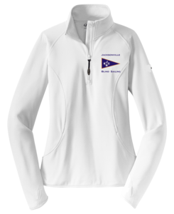 WOMEN'S NEW YORK BLIND SAILING 1/4 ZIP STRETCH MIDLAYER