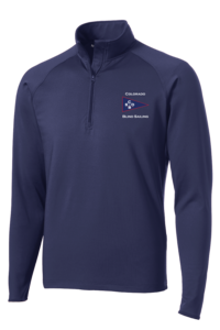 COLORADO BLIND SAILING 1/4 ZIP STRETCH MIDLAYER