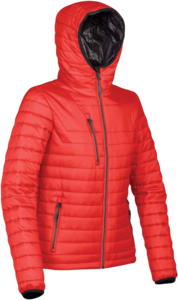 20001W HOODED QUILTED DOWN JACKET