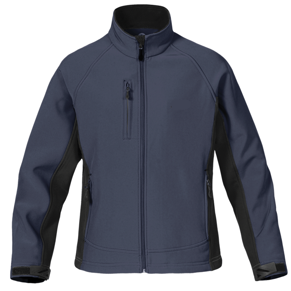 Color Block Crew Bonded Jacket